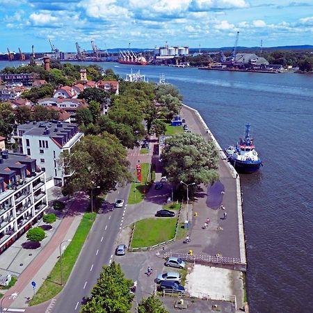 Sunset Apartments - Flotylla. Widok Na Port + Parking. Świnoujście Eksteriør bilde