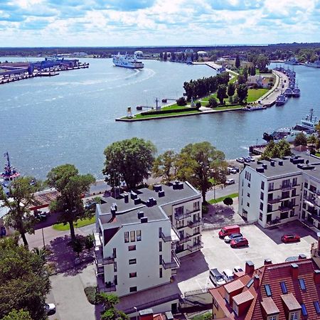 Sunset Apartments - Flotylla. Widok Na Port + Parking. Świnoujście Eksteriør bilde