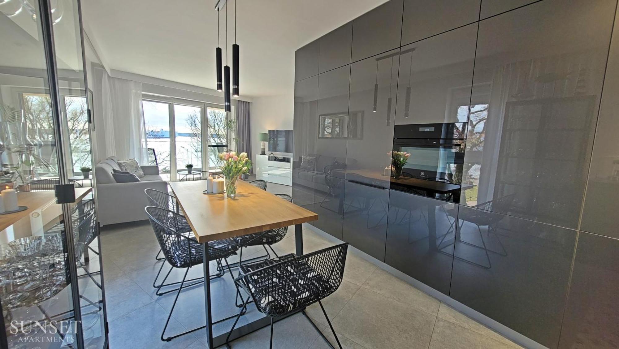 Sunset Apartments - Flotylla. Widok Na Port + Parking. Świnoujście Eksteriør bilde