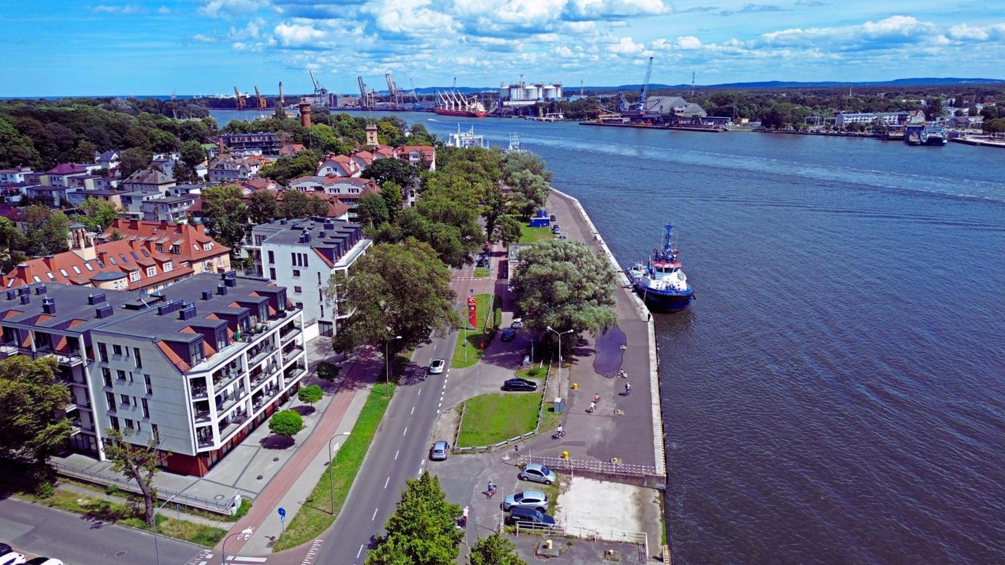 Sunset Apartments - Flotylla. Widok Na Port + Parking. Świnoujście Eksteriør bilde