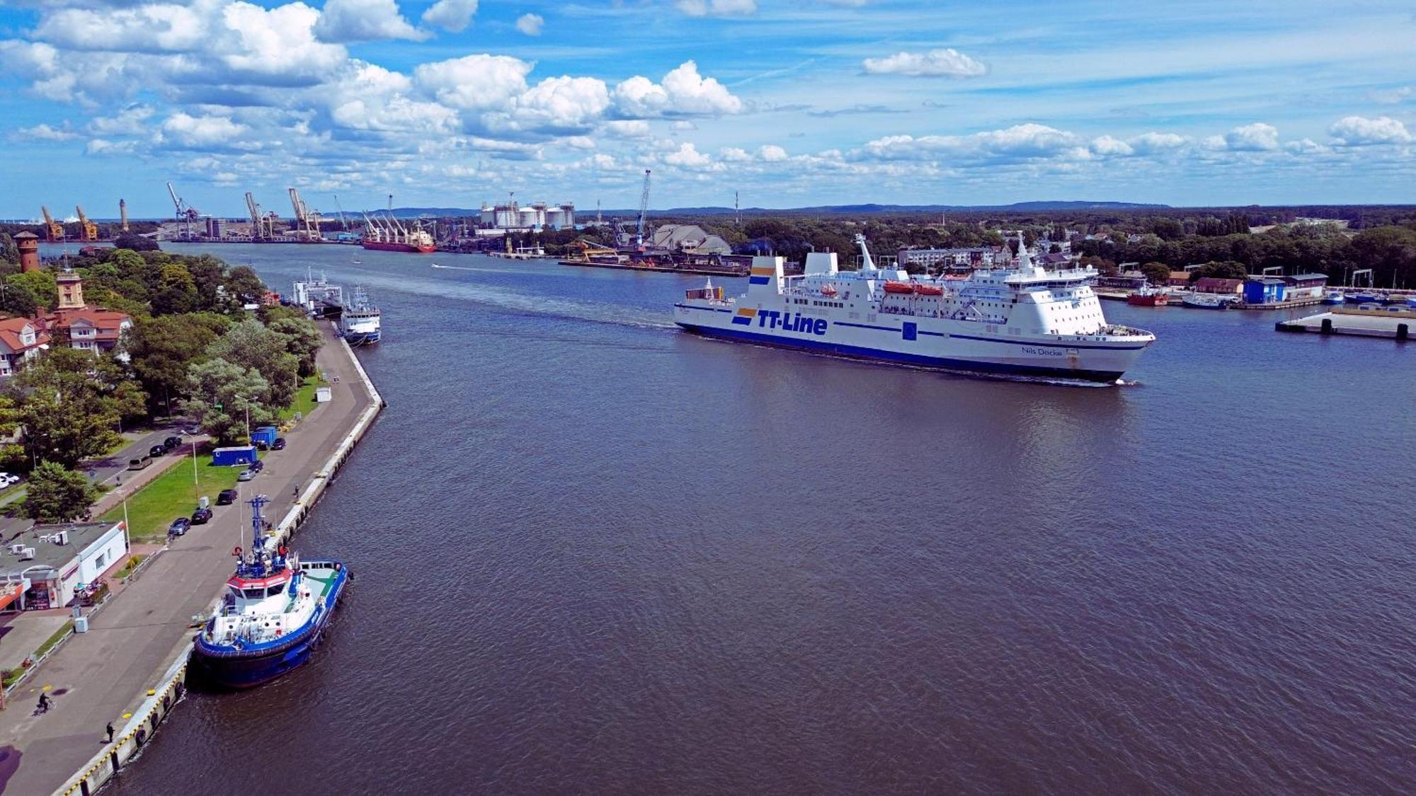 Sunset Apartments - Flotylla. Widok Na Port + Parking. Świnoujście Eksteriør bilde